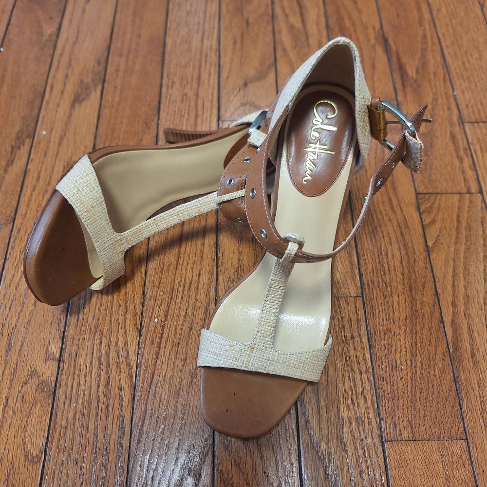 Brown Cole Haan Stiletto Heels - Size 8B